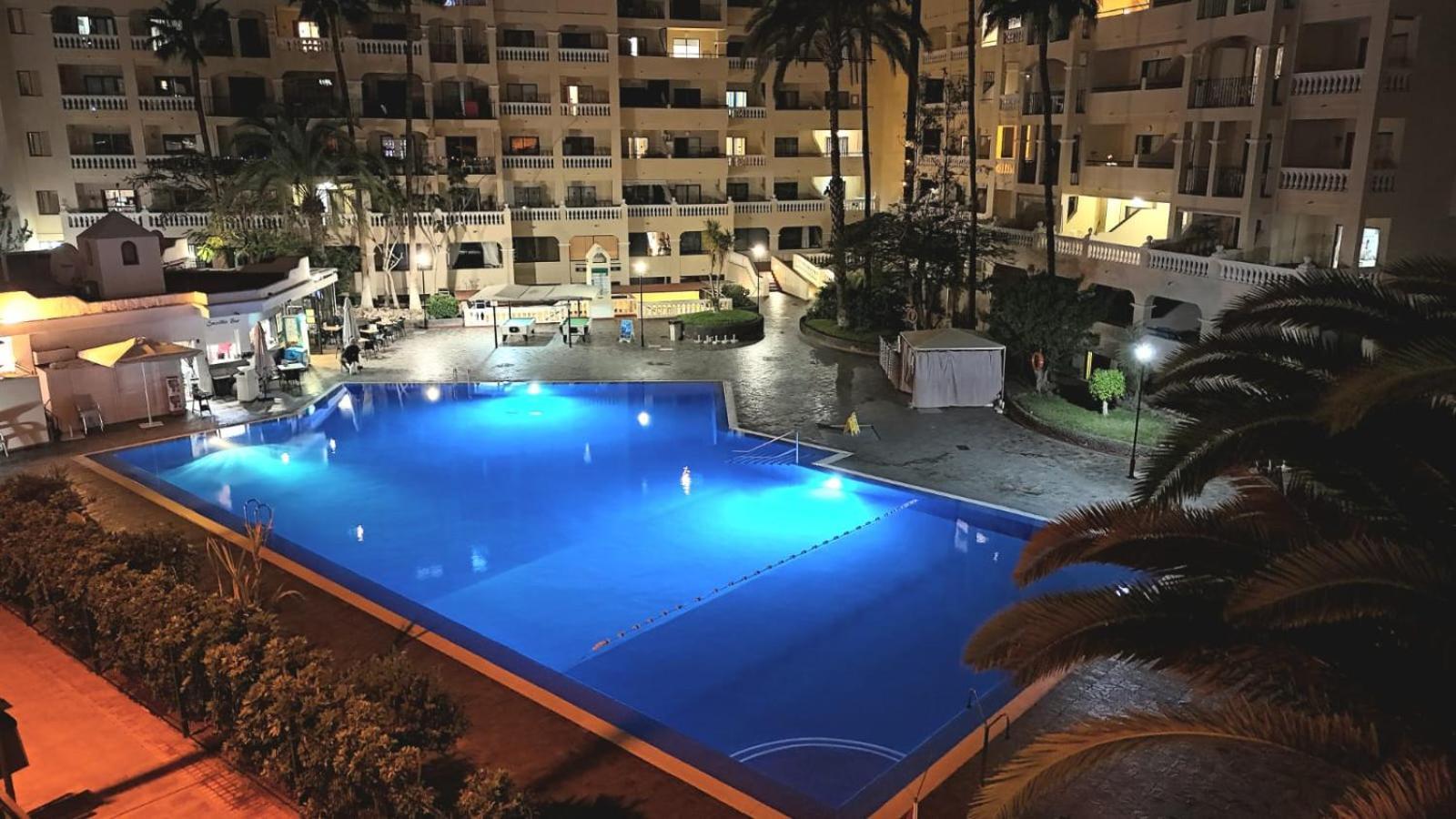 Spacious 3-Bedroom Duplex Apartment With Heated Pool & Ocean View In Castle Harbour, Arona Лос Кристианос Экстерьер фото